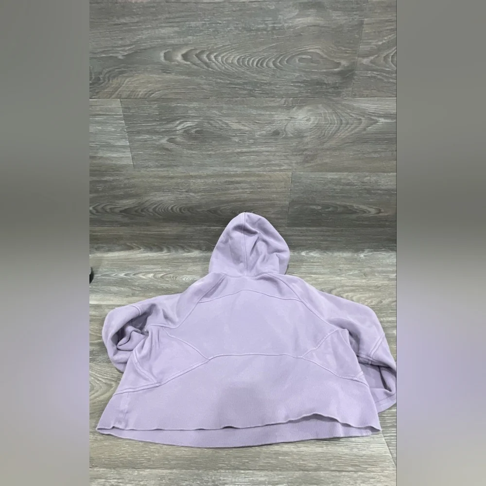 LULULEMON Scuba Oversized Funnel Neck Half-Zip XS/S Lilac Hoodie Sweatshirt - Picture 7 of 7